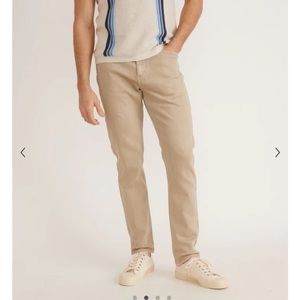 Marine Layer Athletic Fit Khaki Pant 32-30